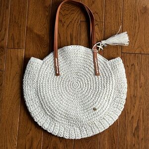 Ladies Cappelli purse white